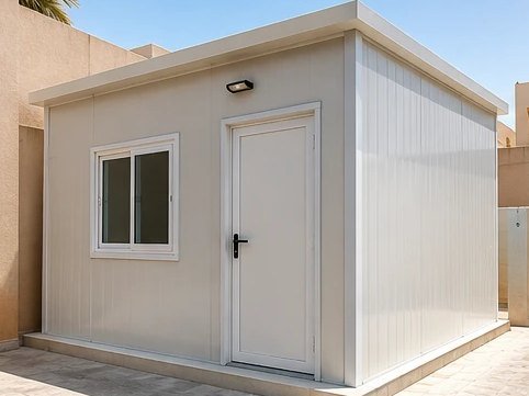 غرفة خادمة خارجية من ألواح الساندوتش بانل